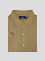 Chemisette en Lin Grande Taille Marron